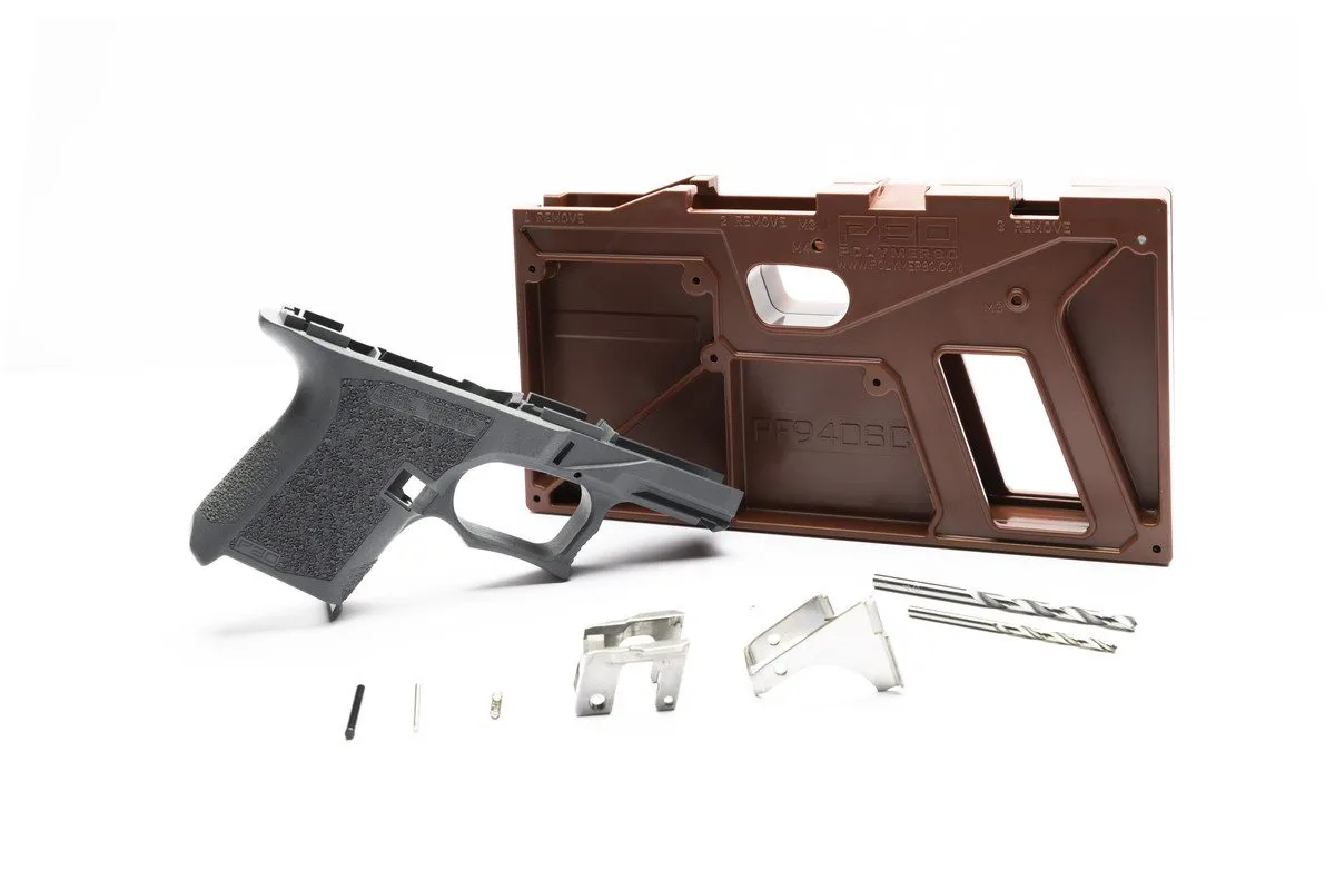 Polymer80 PF940SC Glock 26 Compatible 80% Frame Kit with Jig